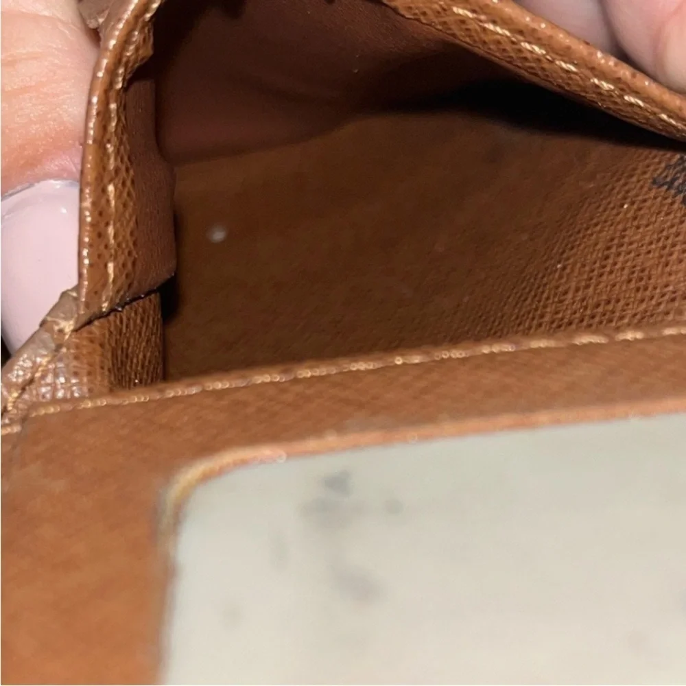 Louis Vuitton Brown Canvas Monogram LV Men's Bifold Wallet